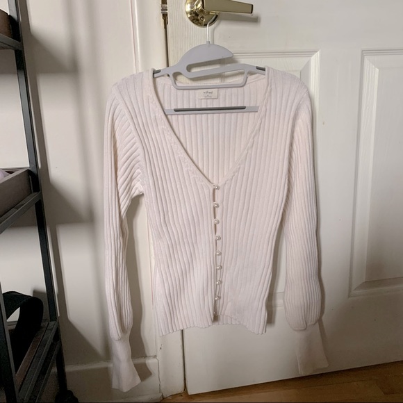 wilfred pearl cardigan